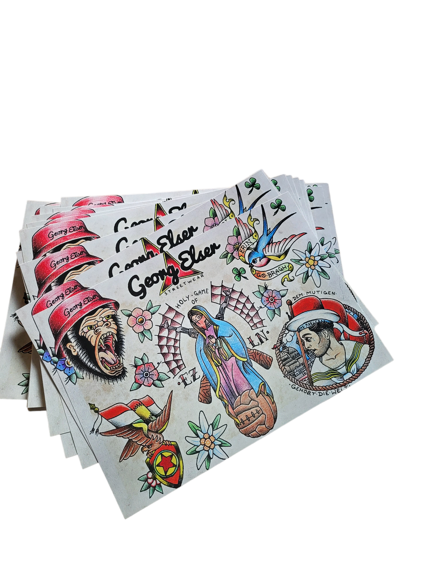 Tattoo-Flash (limited 100pcs) Lieferung Versandkostenfrei (gerollt)